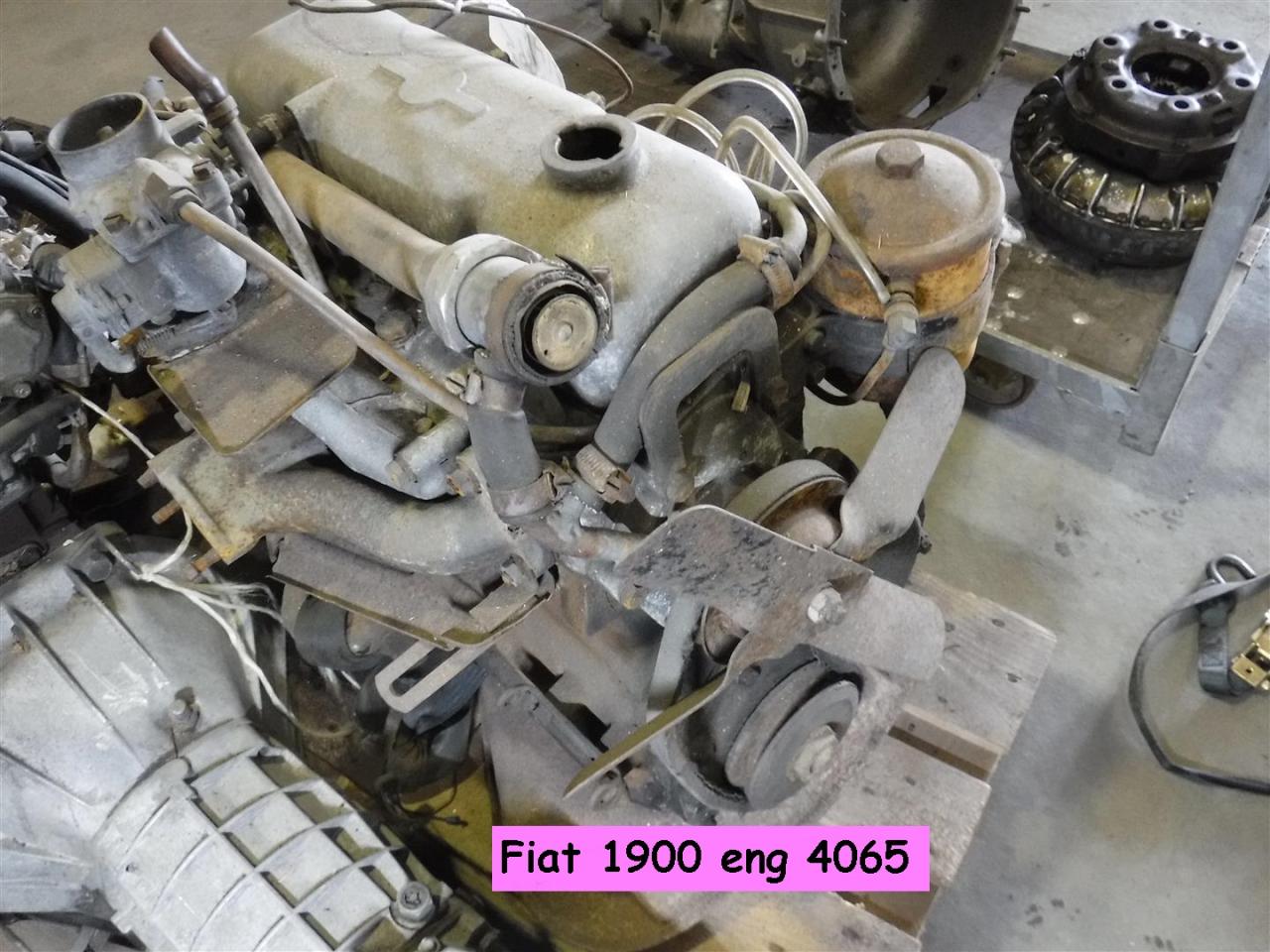 1900 Fiat parts 1900 engine 4065