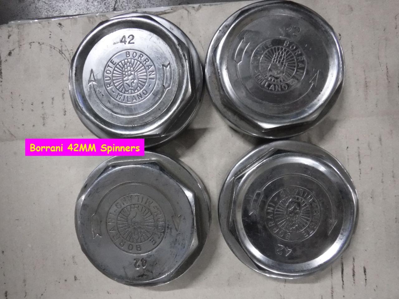 1950 Borrani Spinners / hubs