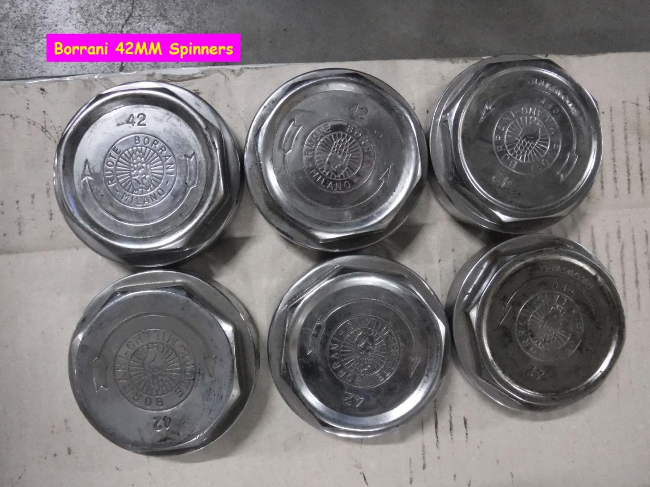 1950 Borrani Spinners / hubs