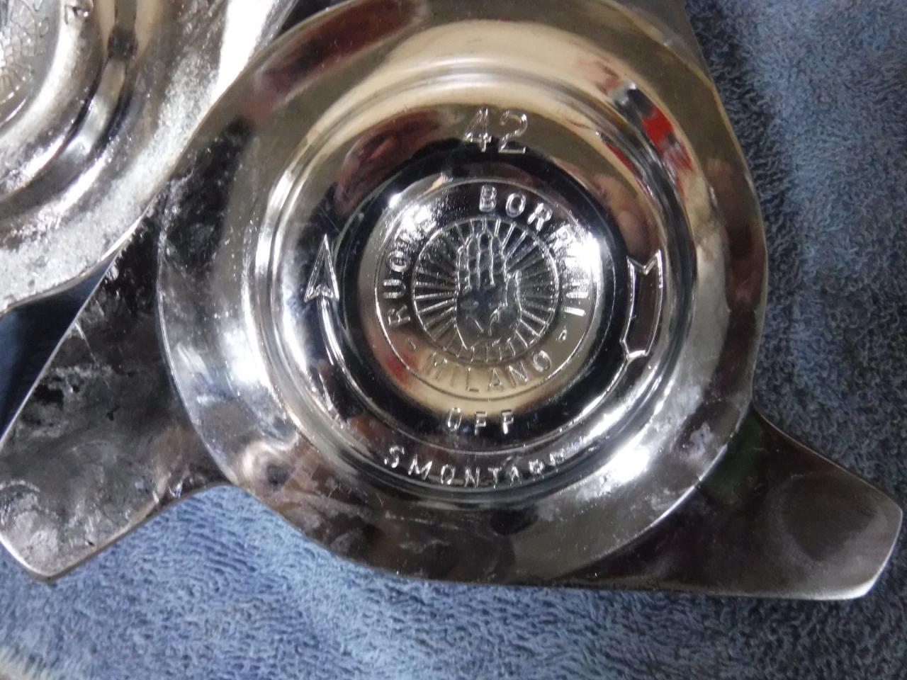 1950 Borrani Spinners / hubs