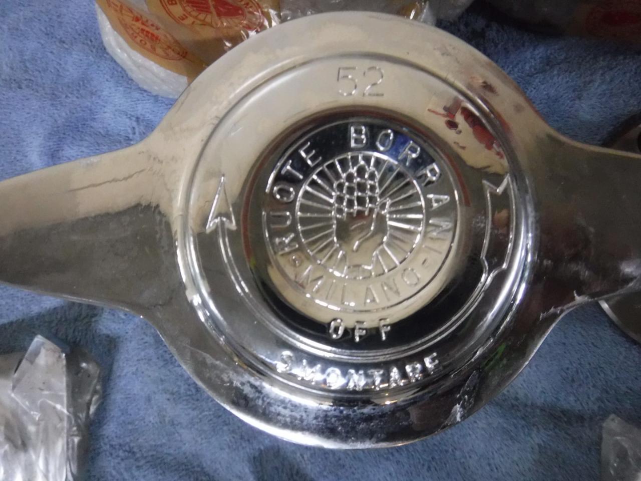 1950 Borrani Spinners / hubs