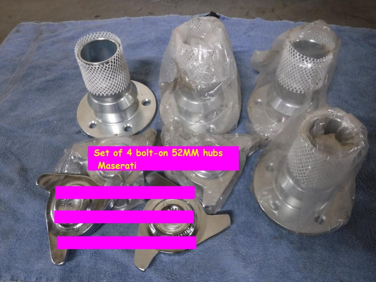 1950 Borrani Spinners / hubs