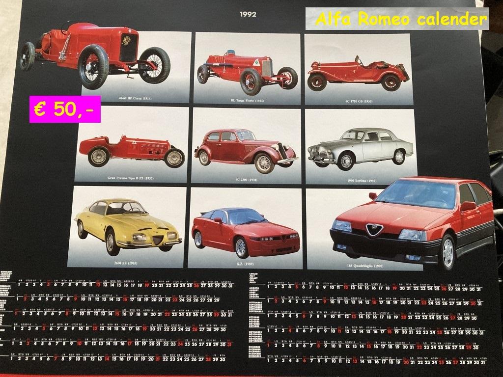 1900 Alfa Romeo folders/ drawings