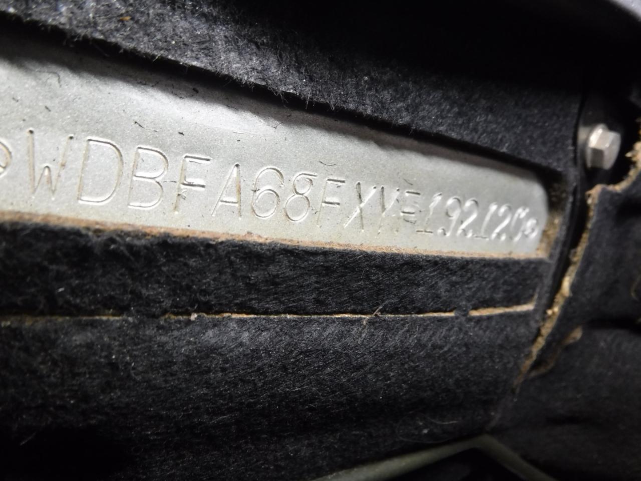 2000 Mercedes - Benz 500SL silver  192120