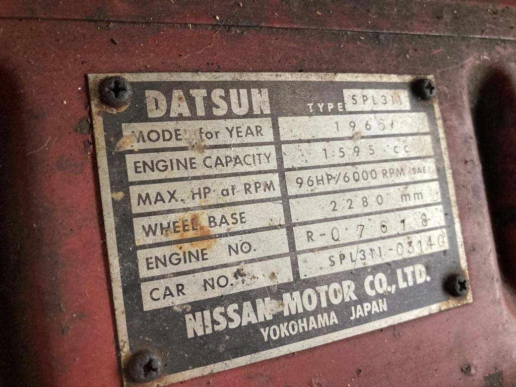1966 Datsun 1600 Fairlady 03140