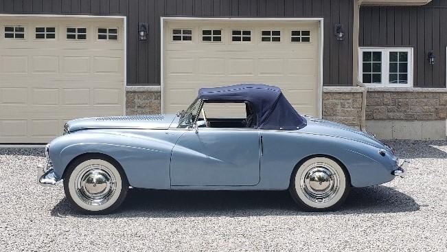 1954 Sunbeam Alpine Roadster blue