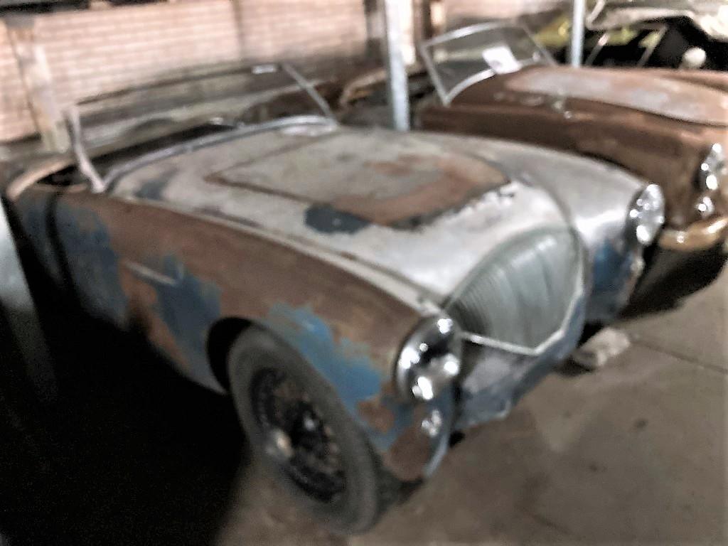 1955 Austin - Healey 100/4 blue to restore