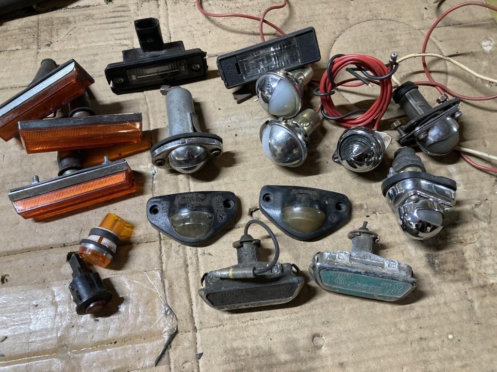 1900 several parts lamps-lights - foglights