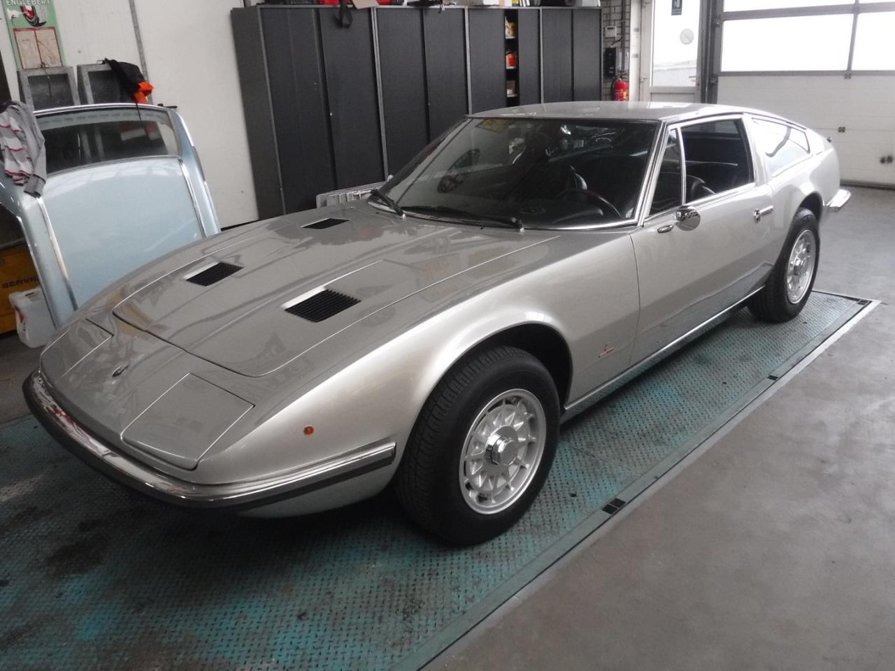 1973 Maserati Indy 4.9 ltr silver