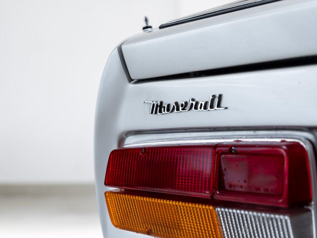 1973 Maserati Indy 4.9 ltr silver