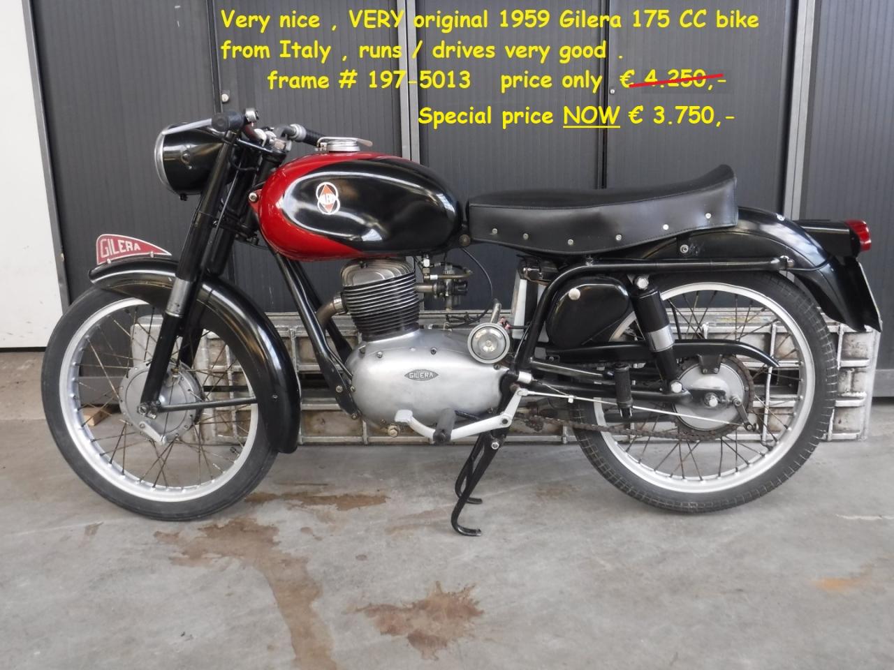 1959 Gilera 150 CC Sport