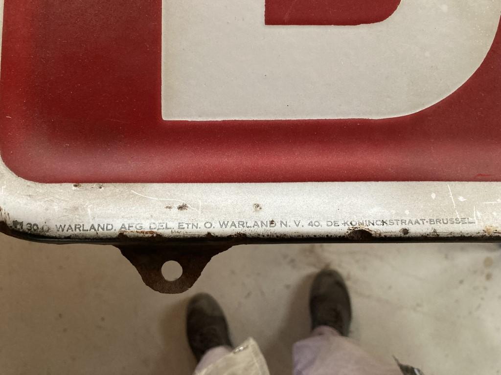 1930 Emaille signs old Emaille signs