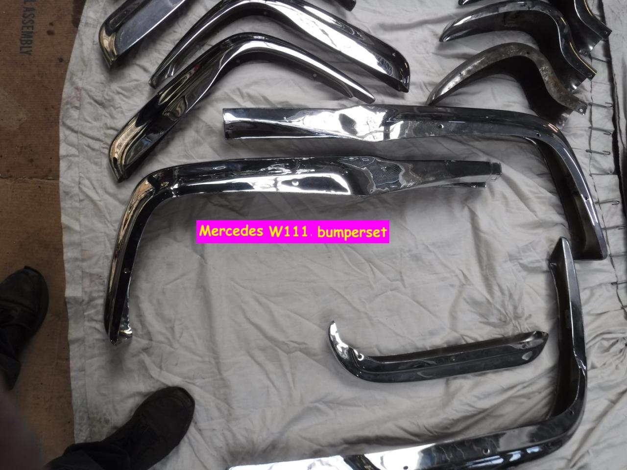 1990 Mercedes parts Bumpers