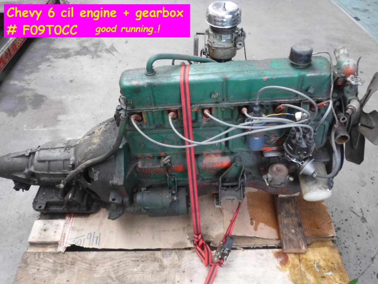 1900 Chevrolet parts engine 6 cil