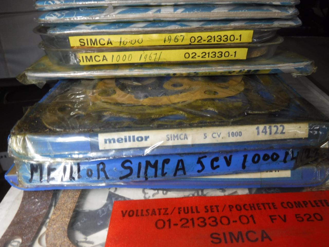 1900 Gasketsets-Pakkingsets several car engine gaskets