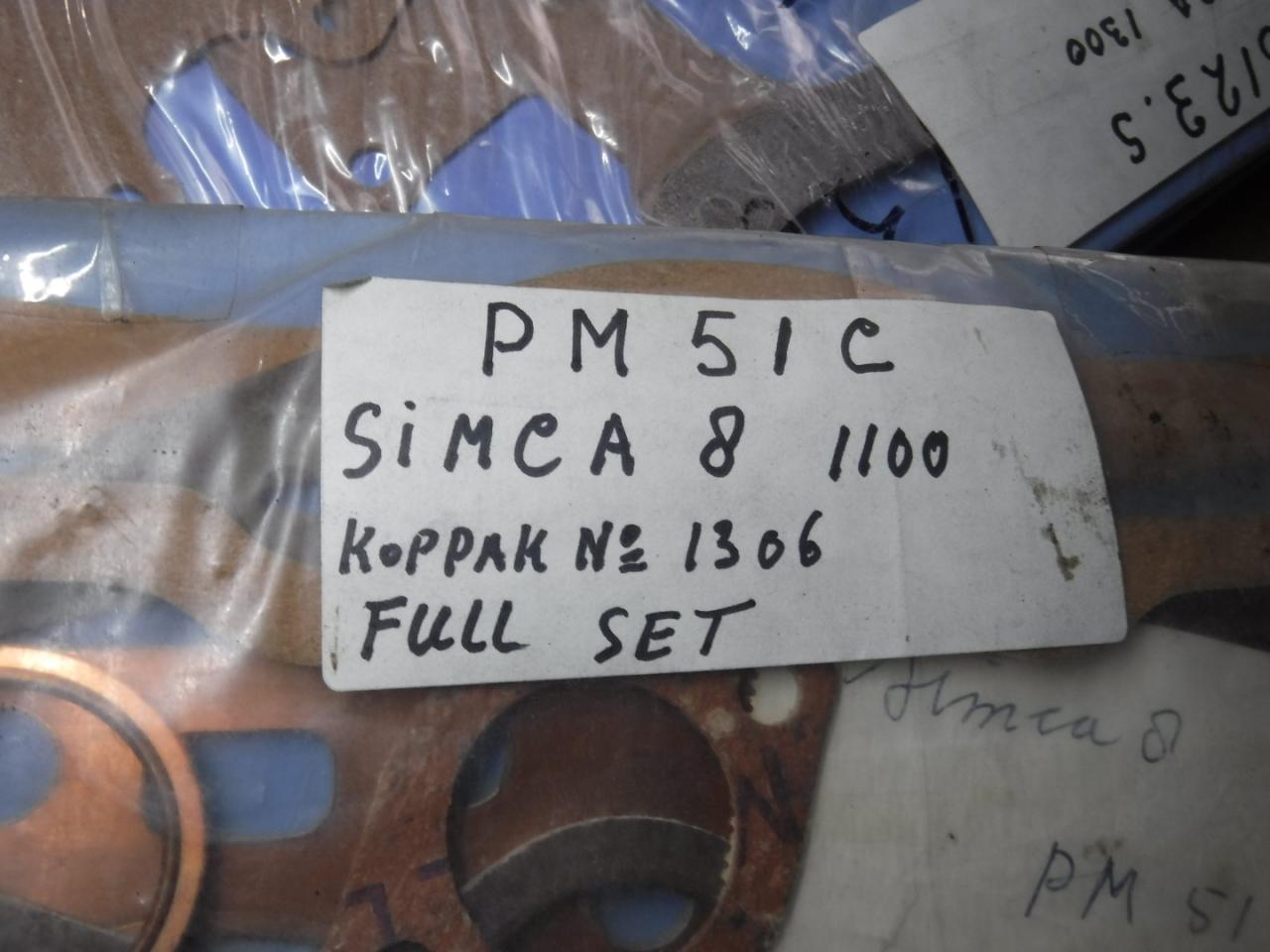 1900 Gasketsets-Pakkingsets several car engine gaskets