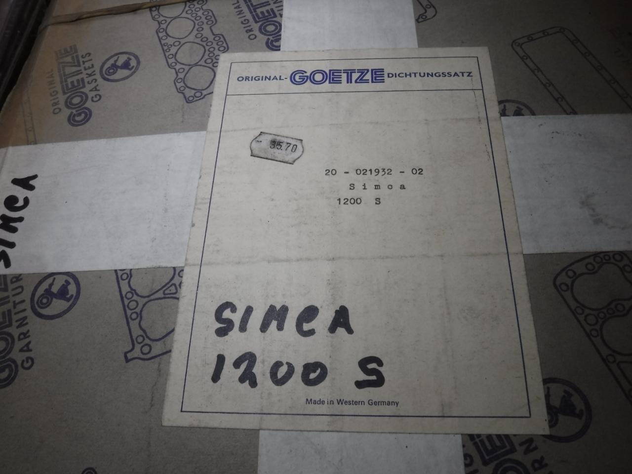 1900 Gasketsets-Pakkingsets several car engine gaskets