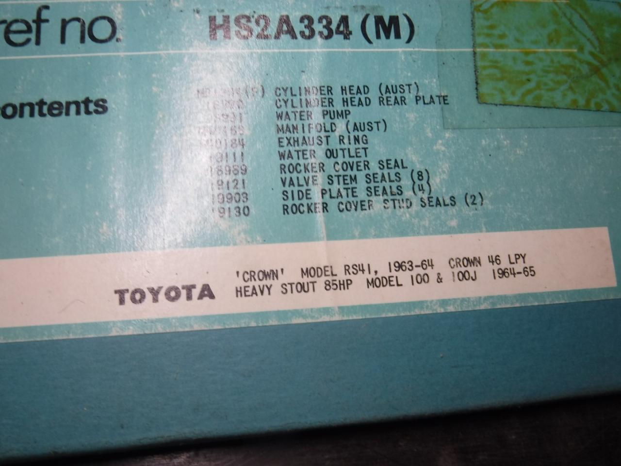 1900 Gasketsets-Pakkingsets several car engine gaskets