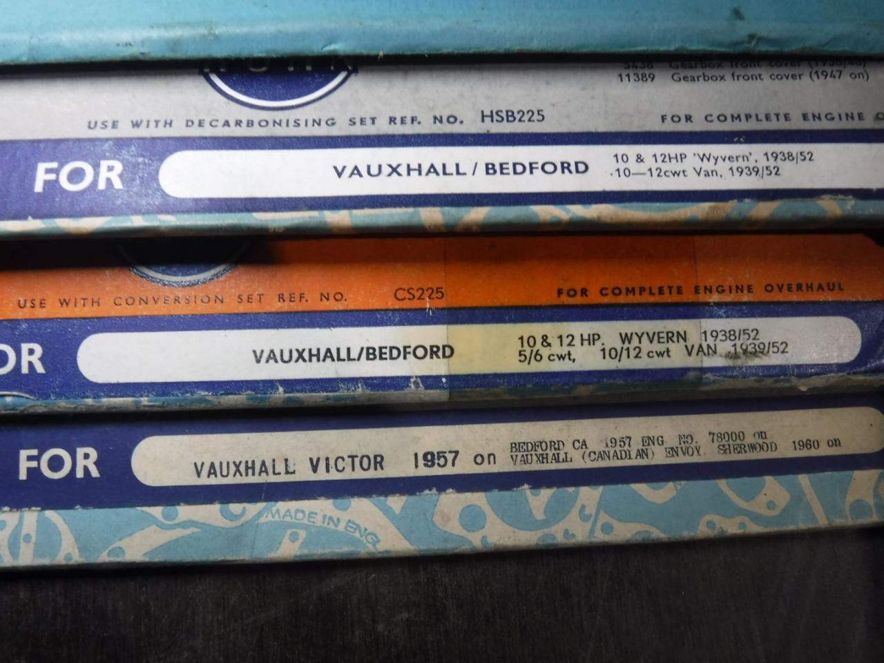 1900 Gasketsets-Pakkingsets several car engine gaskets