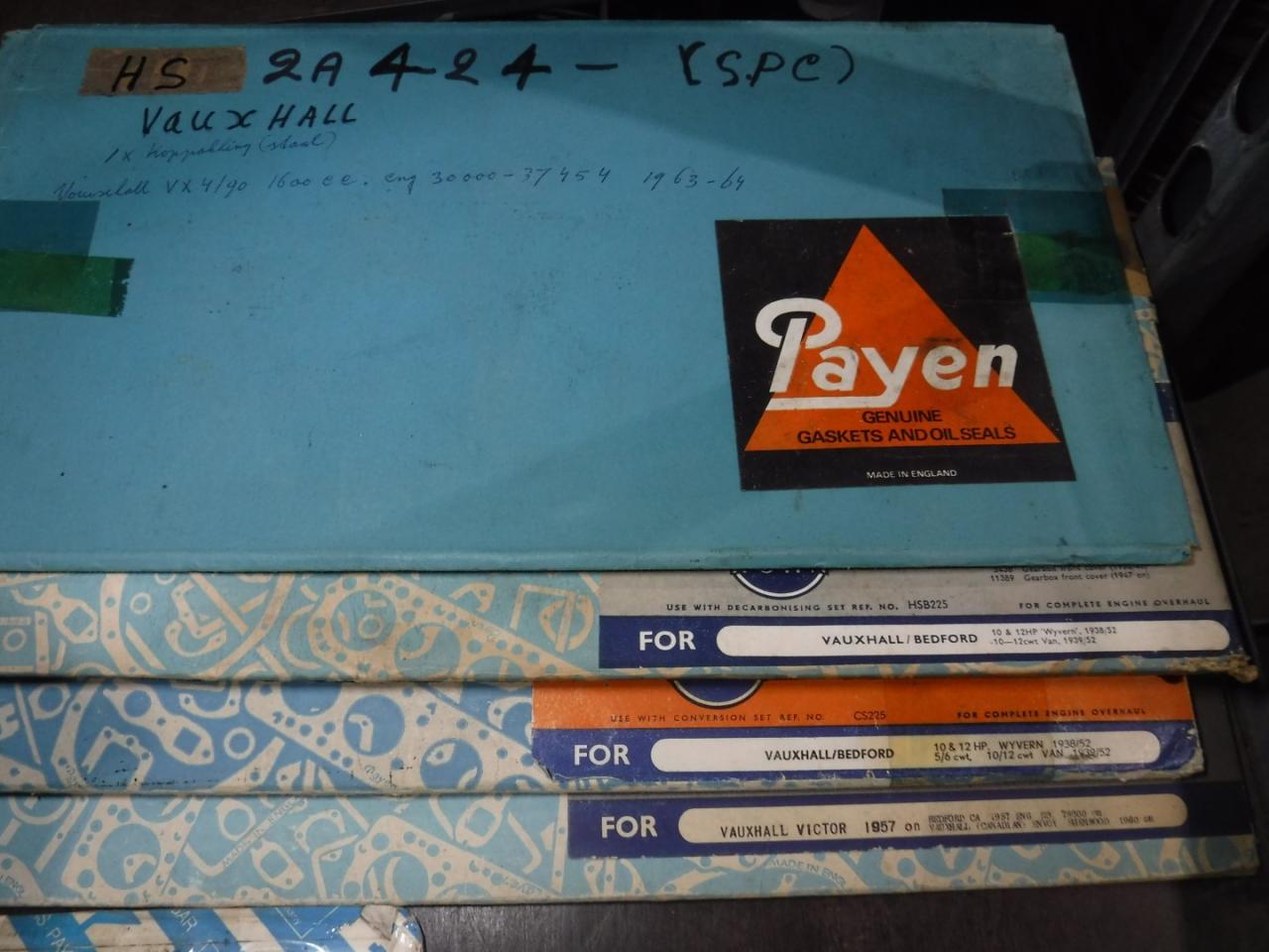 1900 Gasketsets-Pakkingsets several car engine gaskets