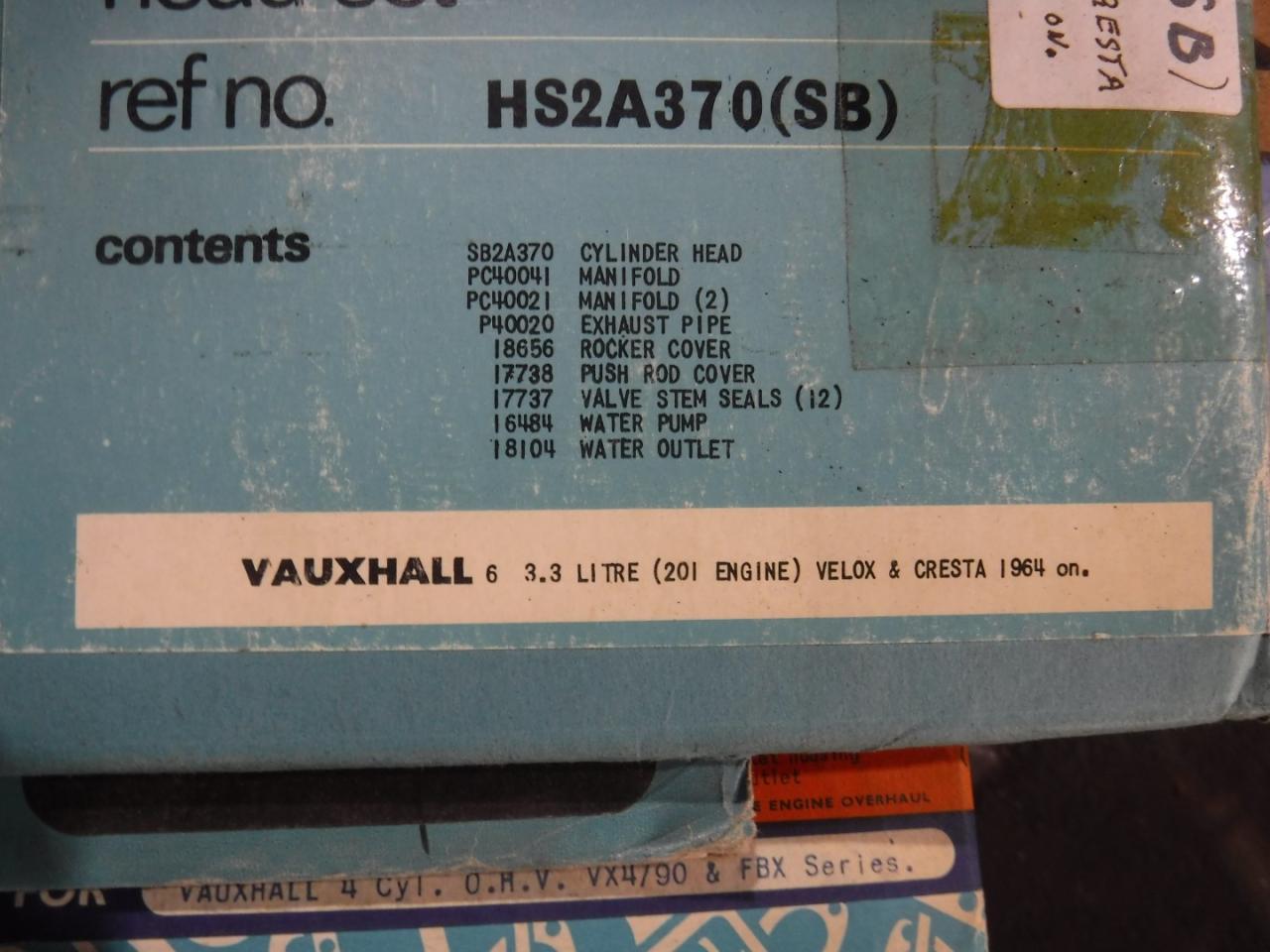 1900 Gasketsets-Pakkingsets several car engine gaskets