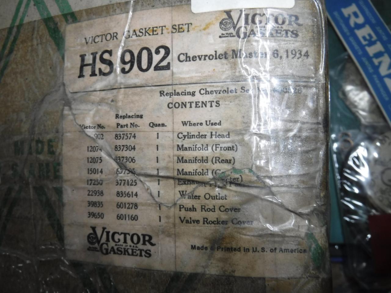 1900 Gasketsets-Pakkingsets several car engine gaskets