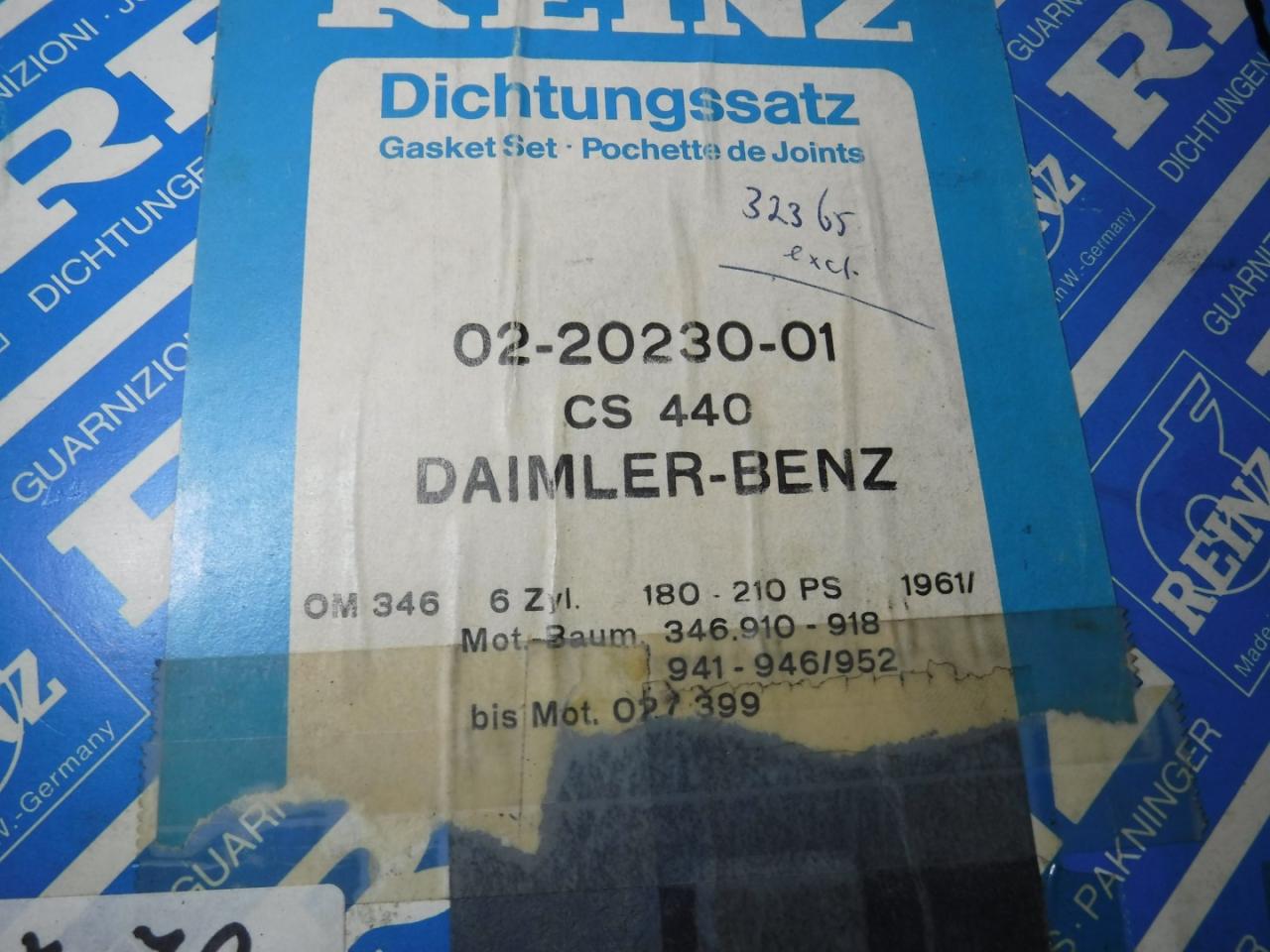 1900 Gasketsets-Pakkingsets several car engine gaskets