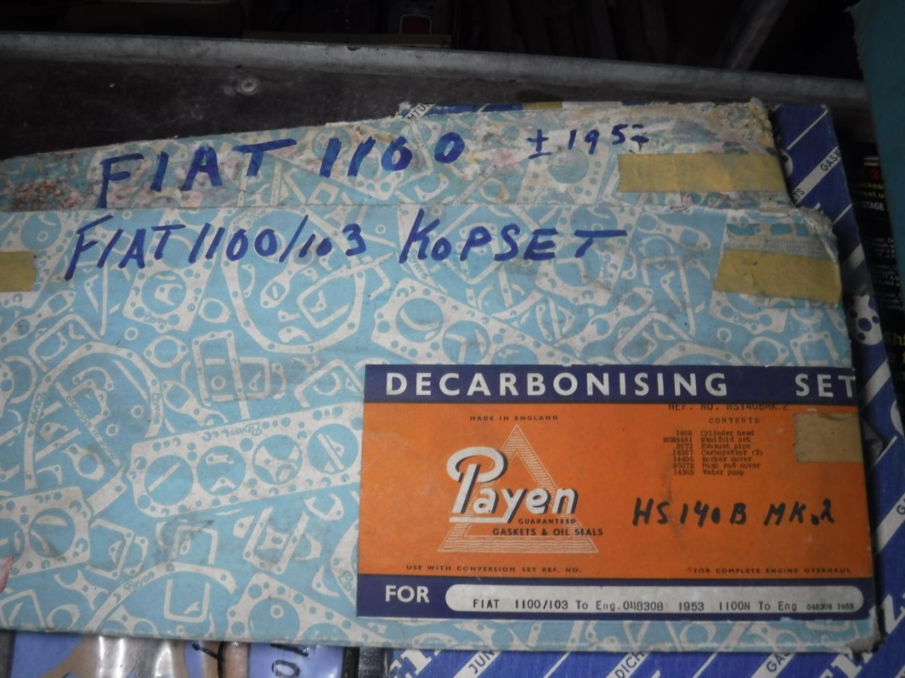 1900 Gasketsets-Pakkingsets several car engine gaskets