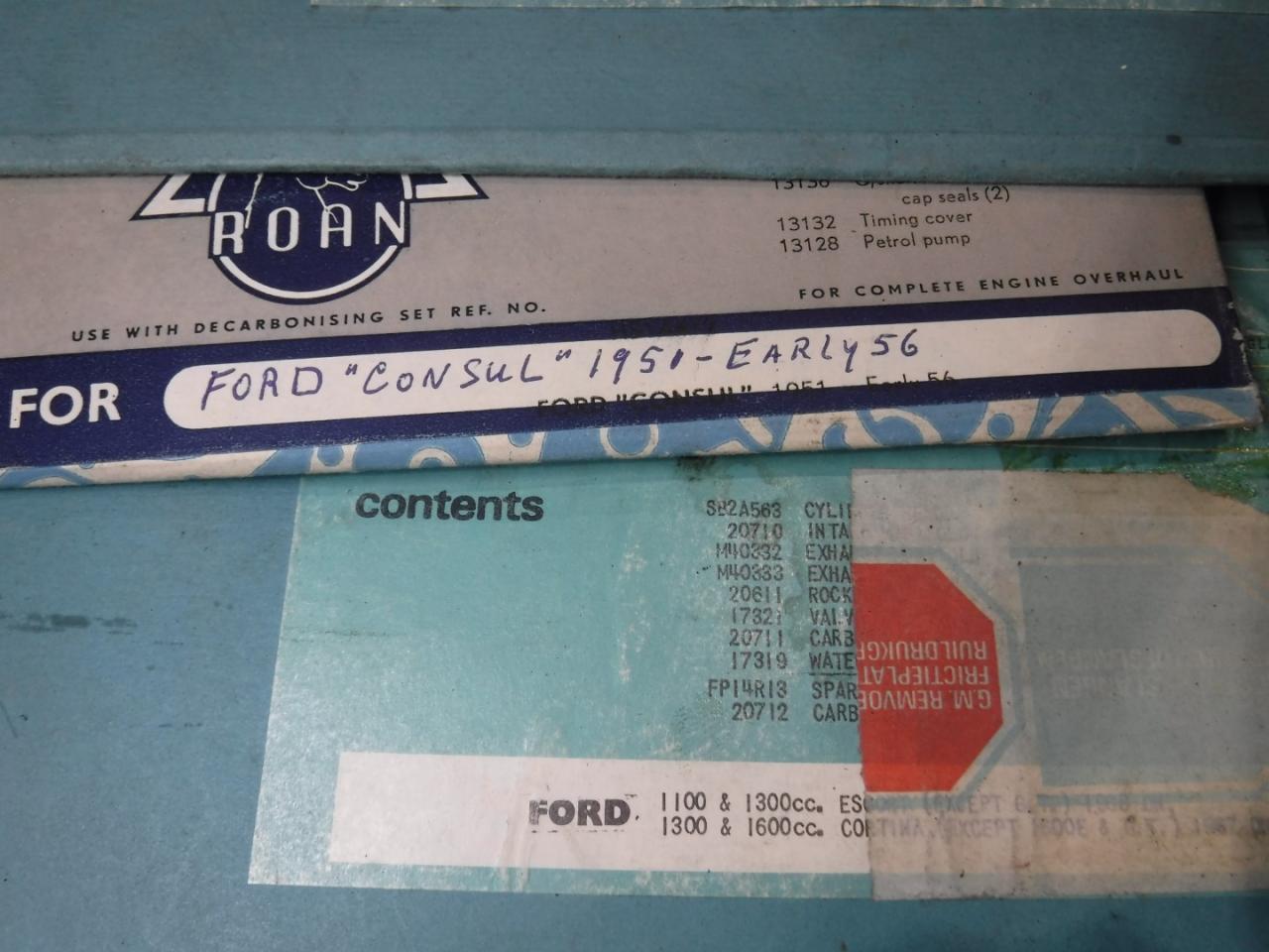 1900 Gasketsets-Pakkingsets several car engine gaskets