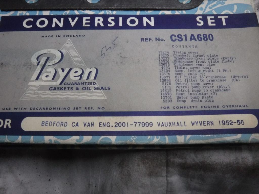 1900 Gasketsets-Pakkingsets several car engine gaskets