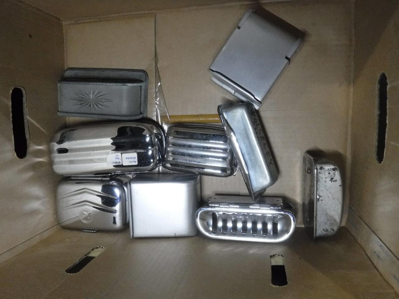 1900 Ashtrays several