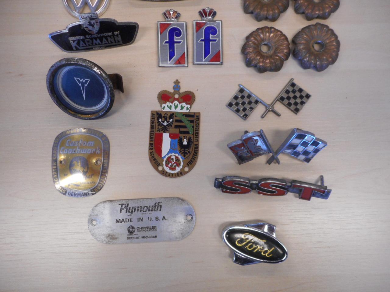 1950 Emblems several emblems