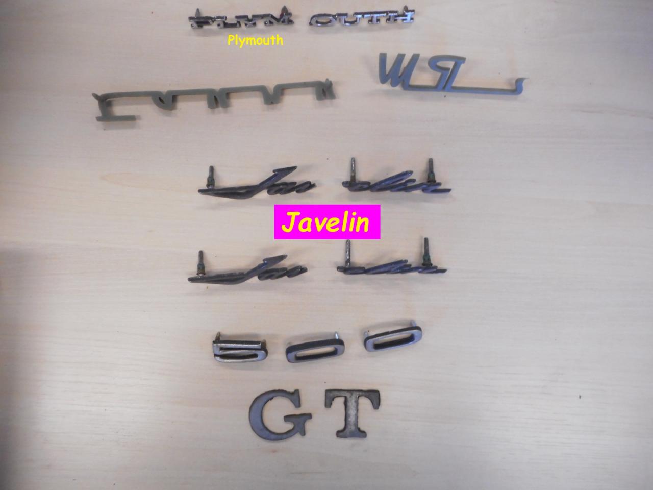 1950 Emblems several emblems