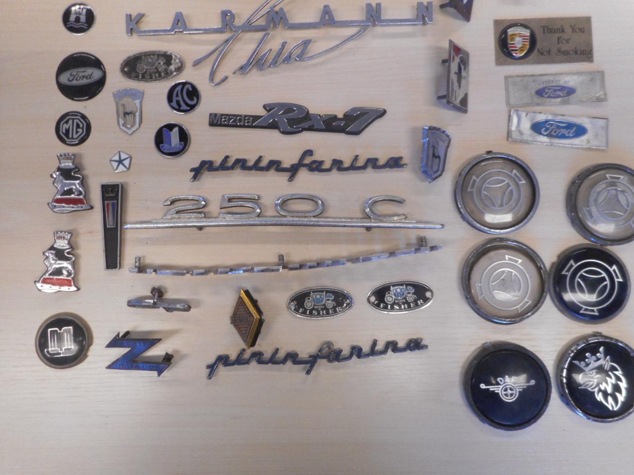 1950 Emblems several emblems