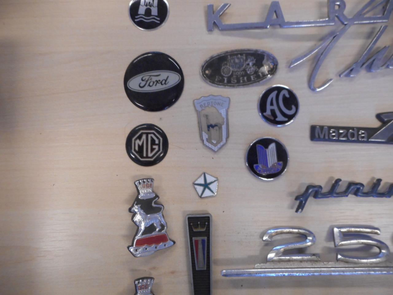 1950 Emblems several emblems