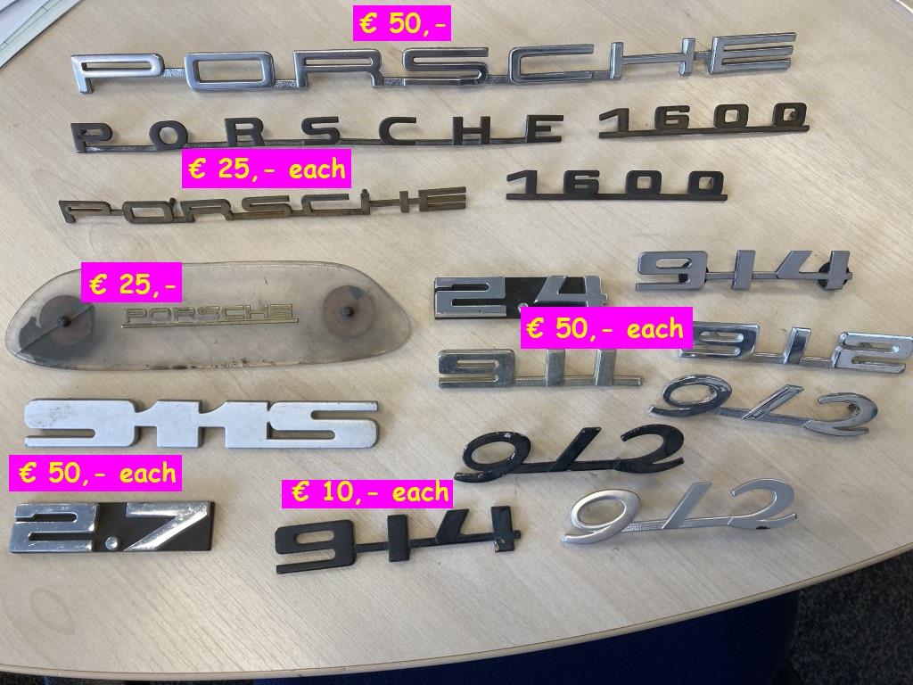 1950 Emblems several emblems