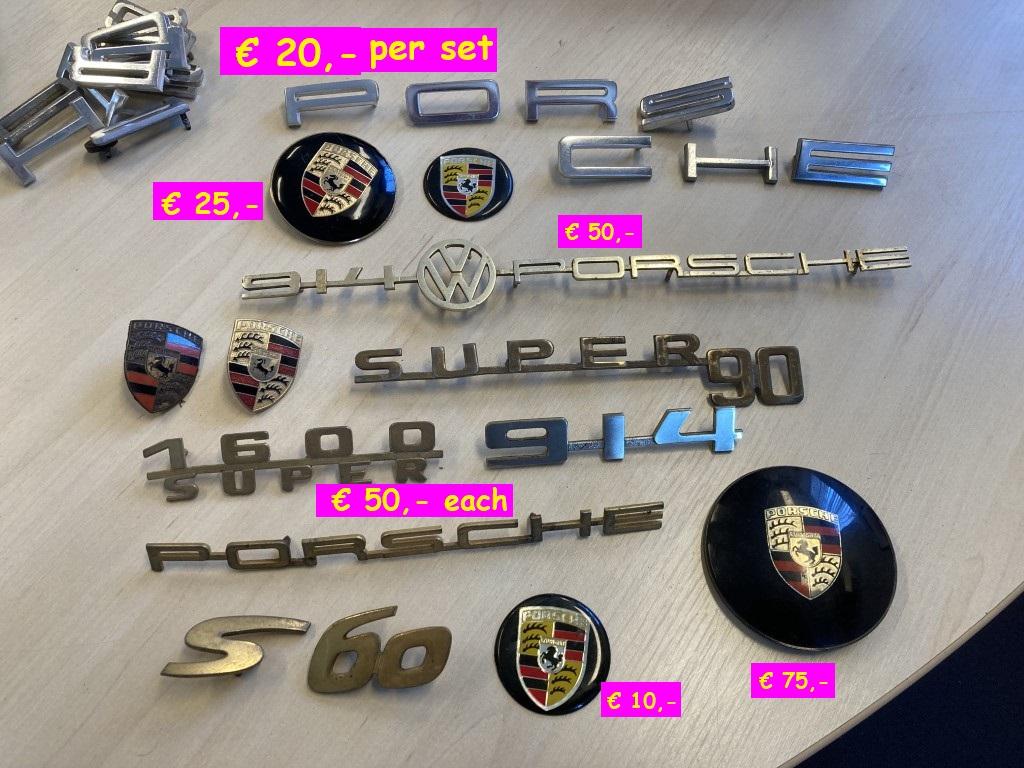 1950 Emblems several emblems