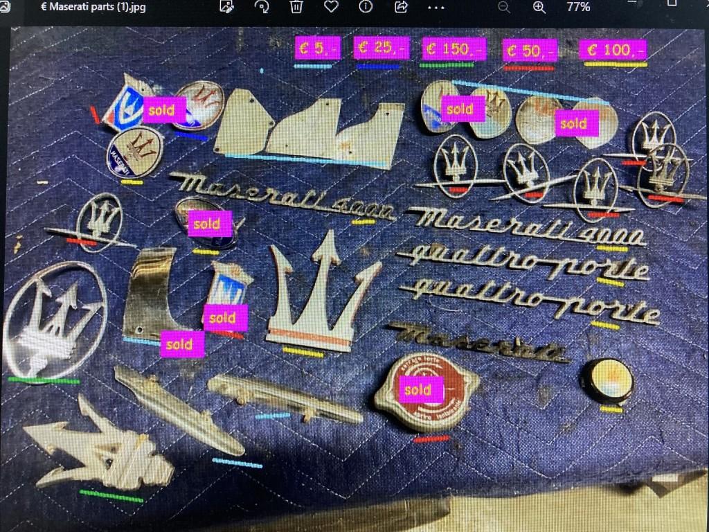 1950 Emblems several emblems