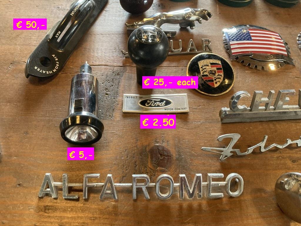 1950 Emblems several emblems