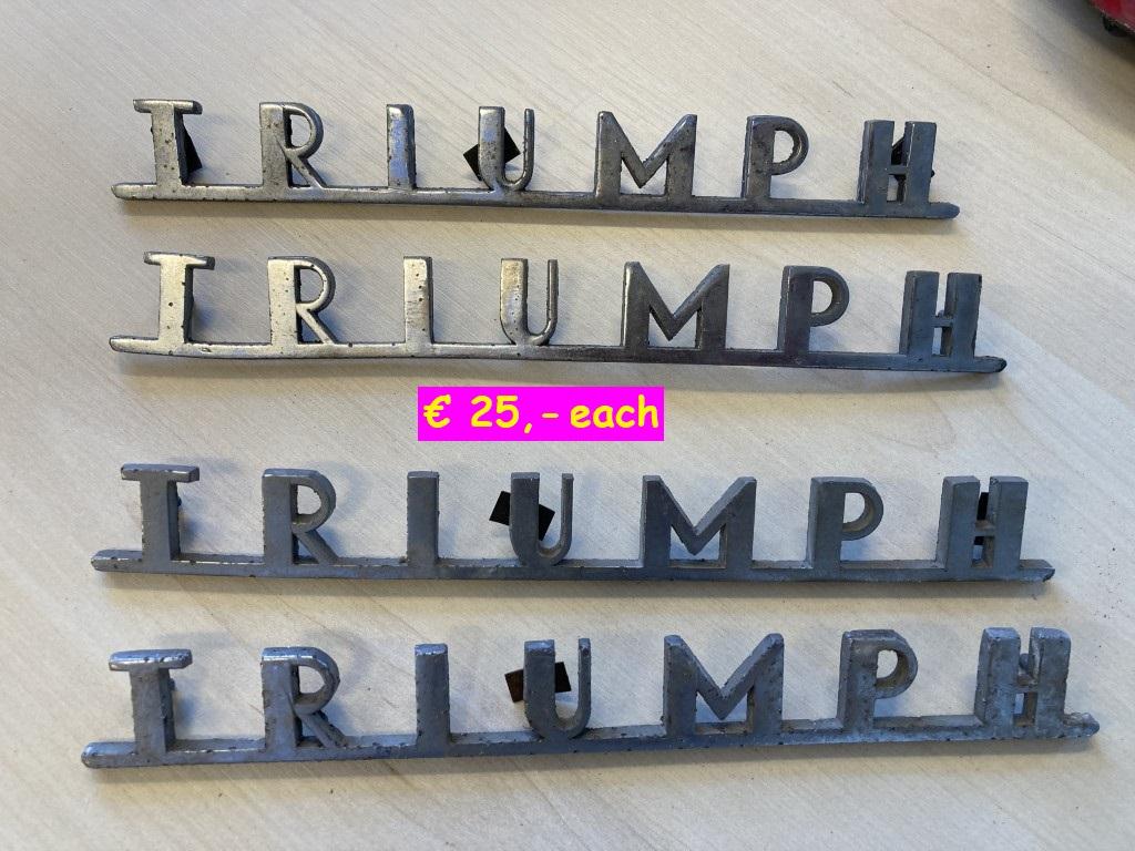 1950 Emblems several emblems