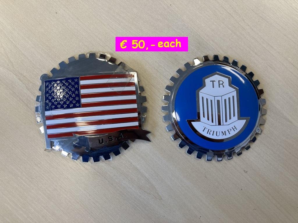 1950 Emblems several emblems