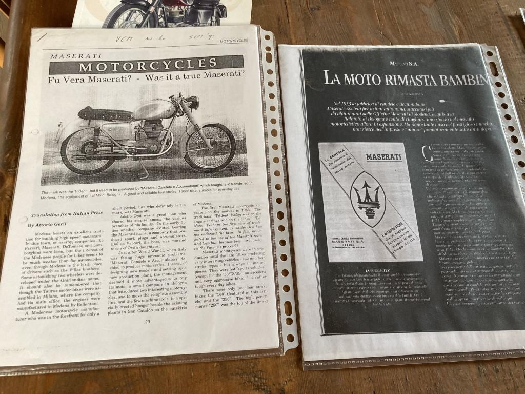 1970 Maserati book 5000 GT