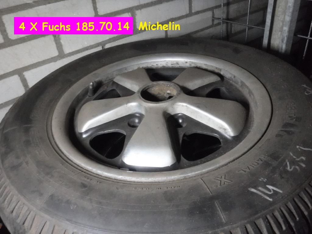 1968 Porsche parts Wheels - Fuchs
