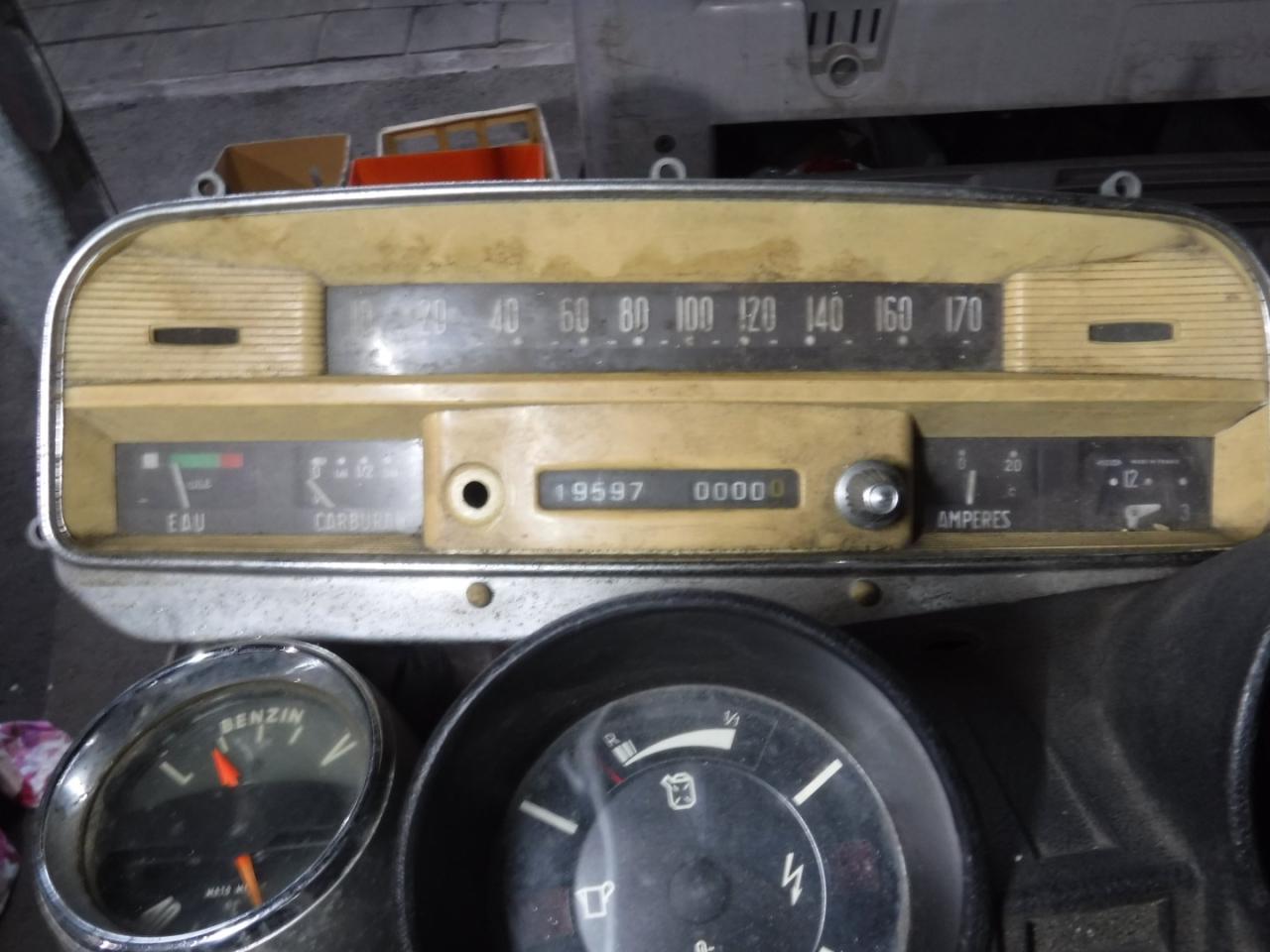 1900 several parts Gauges - klokken