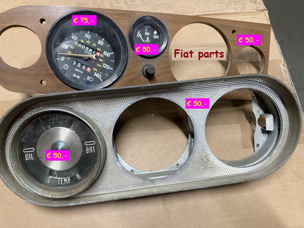 1900 several parts Gauges - klokken