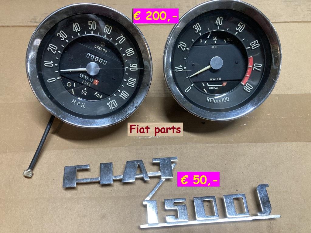 1900 several parts Gauges - klokken