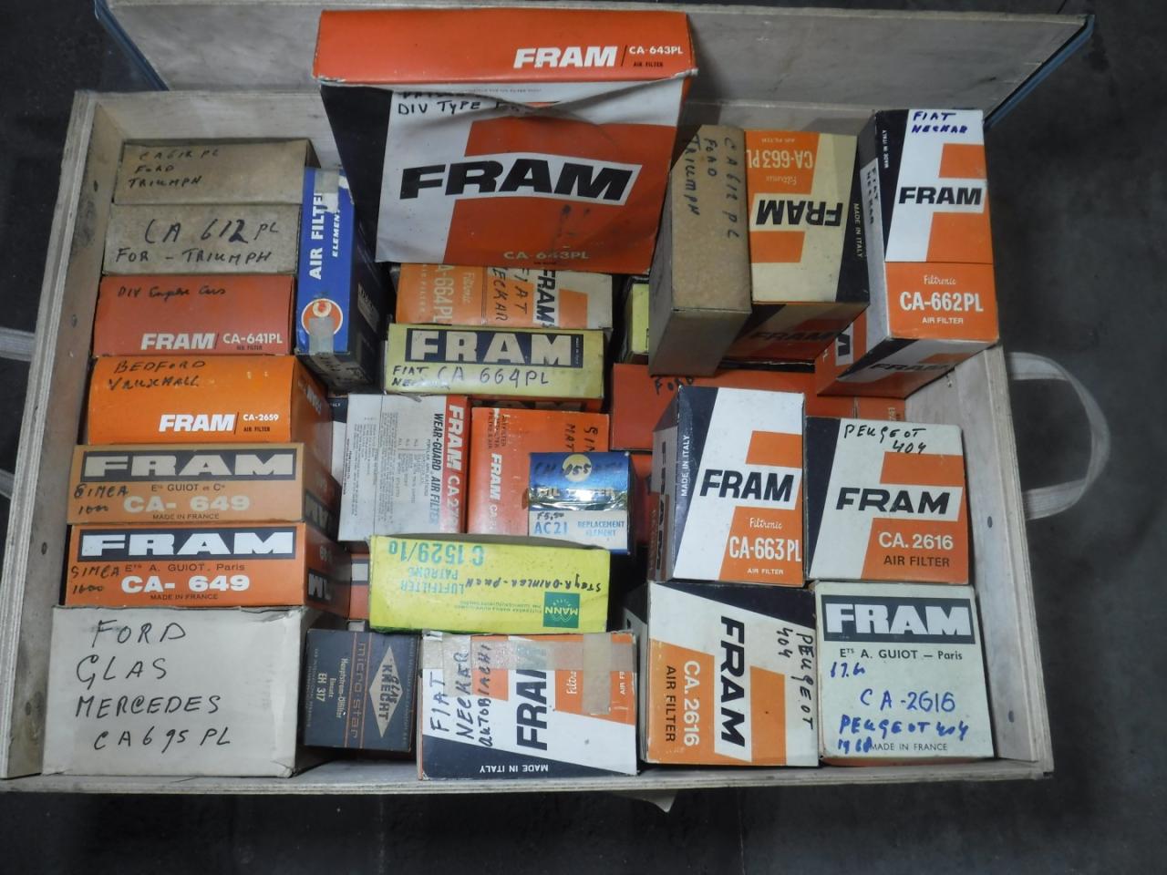 1900 several parts Oil filters