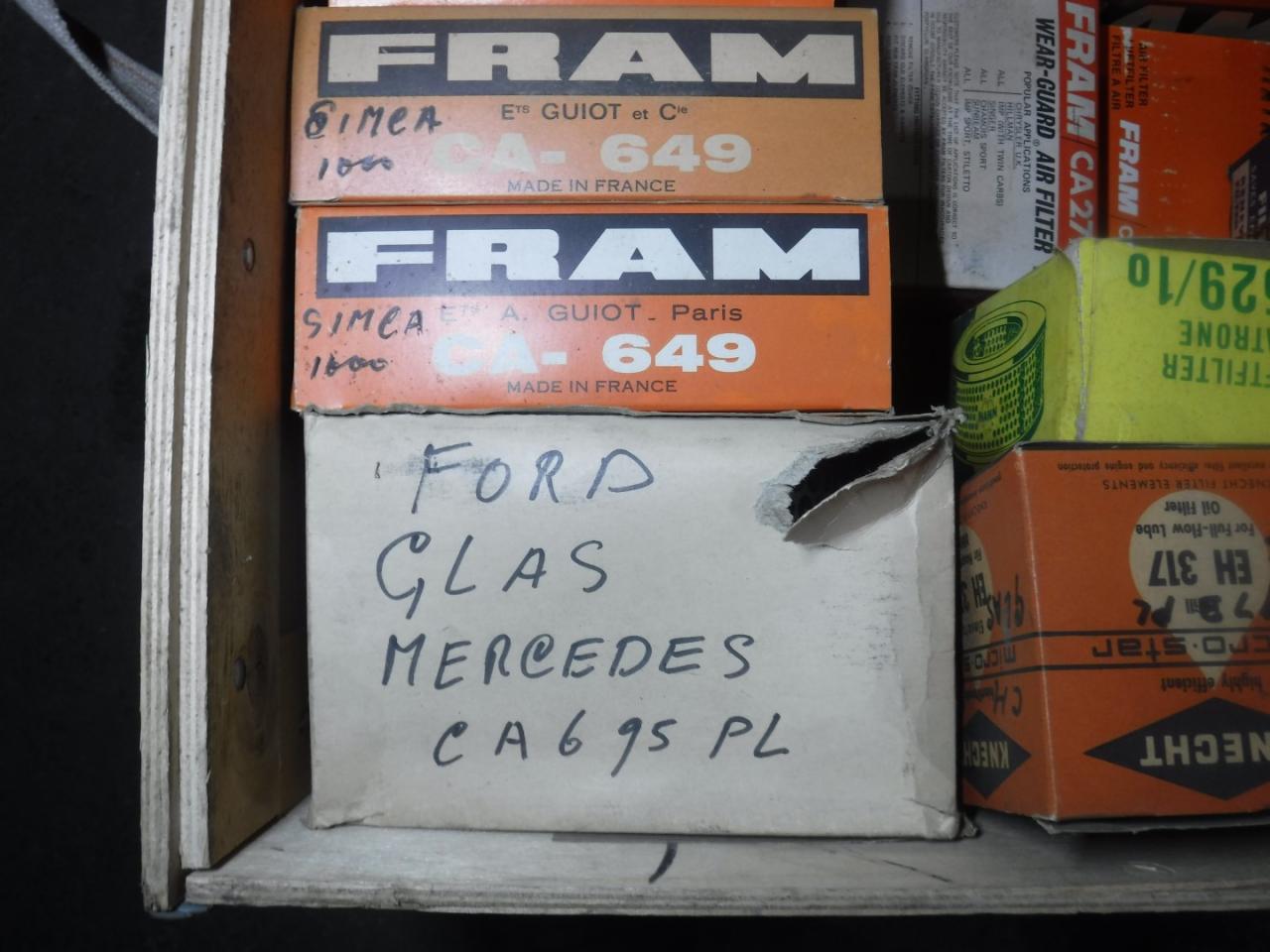 1900 several parts Oil filters