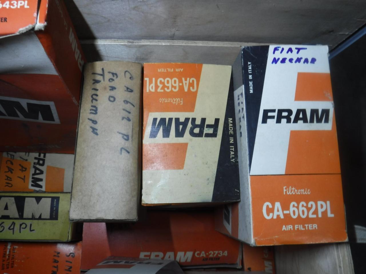 1900 several parts Oil filters