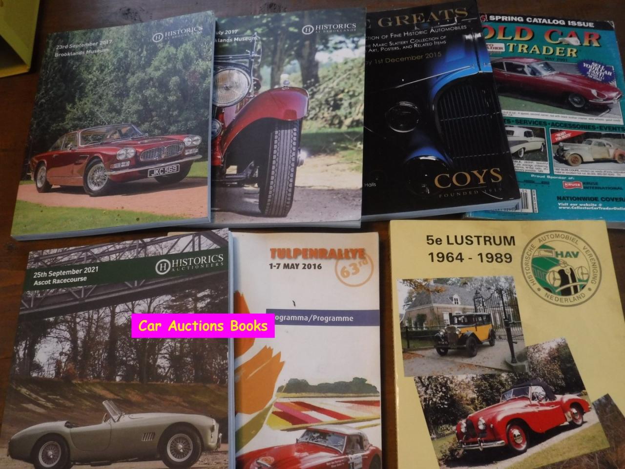 1900 Car Books Classic Cars